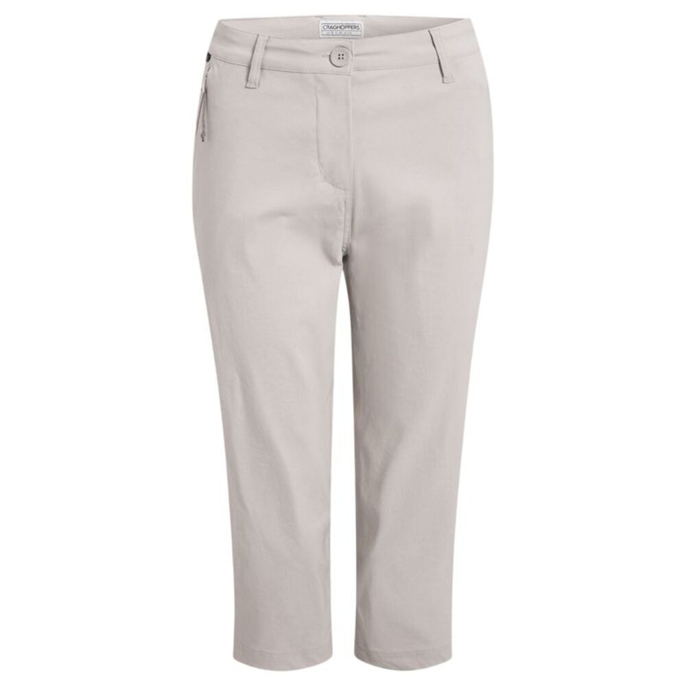 Craghoppers Womens/Ladies Kiwi Pro III Cropped Trousers / Oyster